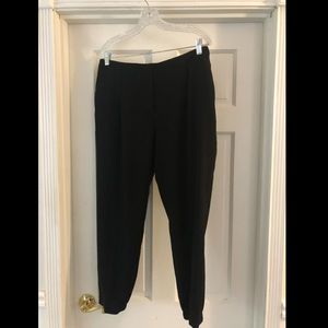 Black Pleated Pants